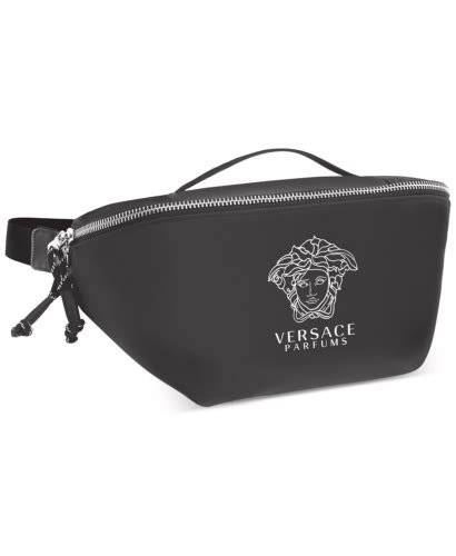 versace perfume fanny pack|Versace tribute belt bag.